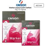 Canson Marker Layout 70 gr 70 Yaprak Çizim Defteri
