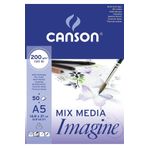 Canson Mix Media Imagine Resim Defteri 200gr-a5