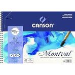 Canson Montval Eskiz Resim Defteri, Spiralli, 12 Sayfa, A4, 300G