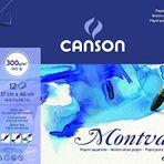 Canson Montval Eskiz ve Resim Defteri, Spiralli, 12 Sayfa, 37X46, 300G