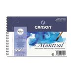Canson Montval Spiralli Suluboya Defteri Blok 300 gr A5 14 x 21 cm 12 Sayfa