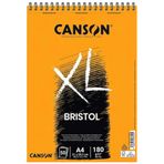 Canson XL 180 gr 50 Yaprak A4 Bristol Çizim Spiralli Defter