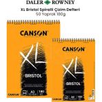 Canson Xl Bristol Spiralli 180 gr 50 Yaprak Çizim Defteri