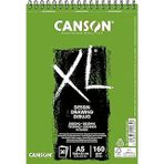 Canson Xl Draw Eskiz Resim Defteri, Spiralli, 30 Sayfa, A5, 160G