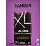 Canson XL Serisi Keçeli Kalem, Yarı Saydam, Kalem, Kalem veya İşaretleyici için, Katlama, 8,2 kg, 9 x 12 inç, Beyaz, 100 Yaprak (400023336)