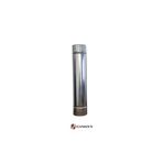 Canszen 8 cm Çap Galvaniz Düz Kamp Soba Borusu | 40 cm uzunluk Düz Baca Borusu