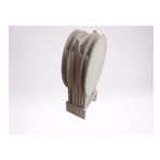 Çanta 18206 Zigon Sehpa Oval Klasik Model HAM Ahşap Kayın MDF Torna Ayak El Yapım