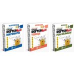 Çanta 2025 5. Sınıf Matematik + Türkçe + Fen Alıştıran Defter Seti 3 Kitap