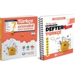 Çanta 2025 7. Sınıf Türkçe Etkinlikli Kazanım Soru Bankası + Defter Seti 2 Kitap