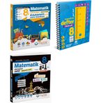 Çanta 2025 8. Sınıf Lgs Matematik Etkinlikli Soru + Kazandıran Defter + Kazanım Deneme Seti 3 Kitap