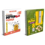 Çanta 2025 8. Sınıf Lgs Türkçe + Fen Bilimleri Kazandıran Defter Seti 2 Kitap