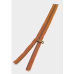 Çanta Aksesuar Başlıklı Fermuar 40 Cm Antik Metal Taba