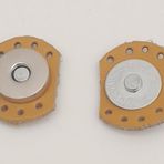 Çanta Aksesuar Hardal Renk Gerçek Derili Oval Kenar Mıknatıslı Çıtçıt Gümüş Metalli