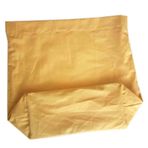 Çanta Aksesuar Örgü Çantaya Hazır Astar Tabanlı 22X12Cm Hardal Sarı
