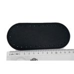 Çanta Aksesuar Siyah Renk 14x6 Cm Oval Çanta Tabanı Telefon Çantası Tabanı
