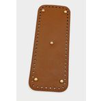 Çanta Aksesuar Suni Deri Taba Renk 30X12 cm Dikdörtgen Çanta Tabanı (Light Gold Aparatlı)