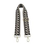 Çanta askısı, omuz askısı, çantalar, 71 – 125 cm, ayarlanabilir omuz askısı, çanta kemeri, 5 cm genişliğinde, karabinalı omuz askısı, altın askılı kemer, renkli kanvas omuz askısı, kadınlar için, #21