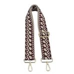 Çanta askısı, omuz askısı, çantalar, 71 – 125 cm, ayarlanabilir omuz askısı, çanta kemeri, 5 cm genişliğinde, karabinalı omuz askısı, altın askılı kemer, renkli kanvas omuz askısı, kadınlar için, #22
