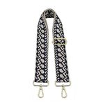 Çanta askısı, omuz askısı, çantalar, 71 – 125 cm, ayarlanabilir omuz askısı, çanta kemeri, 5 cm genişliğinde, karabinalı omuz askısı, altın askılı kemer, renkli kanvas omuz askısı, kadınlar için, #24