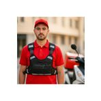çanta burda Motosiklet Reflektörlü Yelek Ve Motosiklet Göğüs Çantası