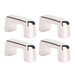 Çanta için U Halka Toka, El İşi Çanta Vida Seti, 12 Takım Kemer Köprüsü ile Cüzdan Yapımı Malzemeleri, 13.5x7x7mm, Deri El Sanatları Projeleri için 5.5mm Çapraz Demir Vidalar