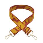 Çanta Kemeri Çanta Kemeri Kadın El Çantası Kemeri Geniş Omuz Crossbody Çanta Kemeri Yedek Kemer Aksesuar Çanta Parçası Çantalar için Ayarlanabilir Kemer Geniş Omuz Askısı (Renk: 19, Beden: Altın m