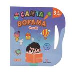 Çanta Kitap Boyama Kitabı Örnekli Kız Erkek Çocuk Oyuncak Eğitici Oyuncaklar
