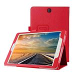 Çanta Samsung GALAXY Tab A SM-T550 T551 T555 9.7 inç için koruyucu k?l?f Flip Tablet Cover Case K?rm?z? 4060131010121