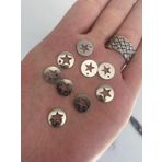 Çanta Takı Metal Aksesuar 11,8mm 20 Adet
