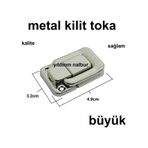 Çanta Tokası Valis Tokası Bavul Kilidi Hobi Kilit