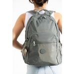 Çanta Trend Sanmorris Unisex Suya Dayanıklı Krinkıl Kumaş Çok Gözlü Büyük Boy Laptop Okul ve Sırt Çantası