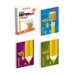 Çanta Yayıncılık ÇANTA YAYINLARI 6.SINIF ÖĞRETEN DEFTER 4 LÜ SET (TÜRKÇE-MATEMATİK-FEN-SOSYAL)