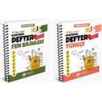 Çanta Yayınları 2025 5. Sınıf Türkçe - Fen Bilimleri Alıştıran Defter 2'li Set