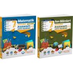 Çanta Yayınları 2025 7. Sınıf Matematik + Fen Bilimleri Etkinlikli Kazanım Soru Seti 2 Kitap
