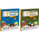 Çanta Yayınları 2025 8. Sınıf Lgs Matematik + Fen Bilimleri Etkinlikli Kazanım Soru Seti 2 Kitap