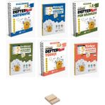 Çanta Yayınları 5. Sınıf Matematik Fen Türkçe Alıştıran Defter ve Etkinlikli Soru Bankası 6lı Set + Telefon Tutucu