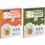 ÇANTA YAYINLARI 5. Sınıf Türkçe + Fen Bilimleri Etkinlikli Kazanım Sıralı Soru Bankası