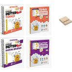 Çanta Yayınları 5. Sınıf Türkçe Sosyal Alıştıran Defter ve Etkinlikli Soru Bankası 4lü Set + Telefon Tutucu