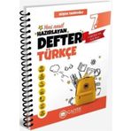Çanta Yayınları 7. Sınıf Türkçe Hazırlayan Defter Yeni 2025