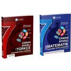 Çanta Yayınları 7. Sınıf Türkçe ve Matematik Zaman Ayarlı Kazanım Soru Bankası 2 Kitap