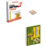 Çanta Yayınları Lgs 8. Sınıf Türkçe ve Fen Bilimleri Kazandıran Defter + Telefon Tutucu