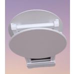Çanta Zigon 90126 Sehpa Oval Model İkili Takım Ahşap Mdf Beyaz Renk Uyumu El Yapı