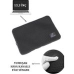 Çantachı Çantachım 13.3'' ve 13'' Inç Macbook Sünger Laptop Kılıfı - 13' ve 13.3' - Siyah