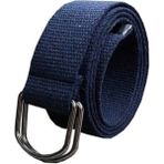 Çantachım Spor Halka Tokalı Taktik Bez Kemer - 120 cm - 021-Lacivert