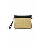 Çantacımstore Kadın Hasır Portföy & Clutch Çanta Siyah