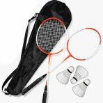 Cantali Pro Badminton Seti 2 Adet Badminton Raketi 3 Adet Badminton Topu Pro Badminton Set