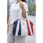 ÇANTAM GELSİN miami polo clup Kadın salaş yumuşak büyük boy omuz çantası (ebat 33x29 cm)