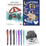 Çantamdan Fil Çıktı ve Zaman Bisikleti 1 2'li Set + Hediyeli
