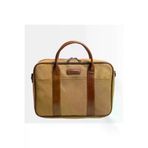 CANTAŞ Retro Kanvas 35x23 Evrak Ve Laptop Çantası 13 İnç Camel GSK29C