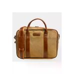 CANTAŞ Retro Kanvas 40X29 Evrak ve Laptop Çantası 15 İnç Camel GSK30C